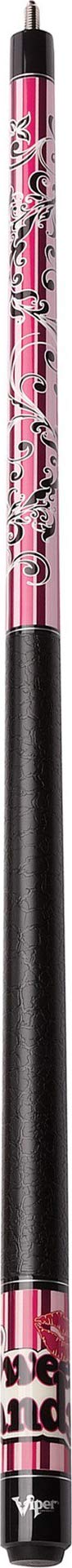 Viper By Gld Products Underground 58'' 2-Piece Billiard/Pool Cue, Sweet Candy, 21 Ounce (50-0654-21) Pink