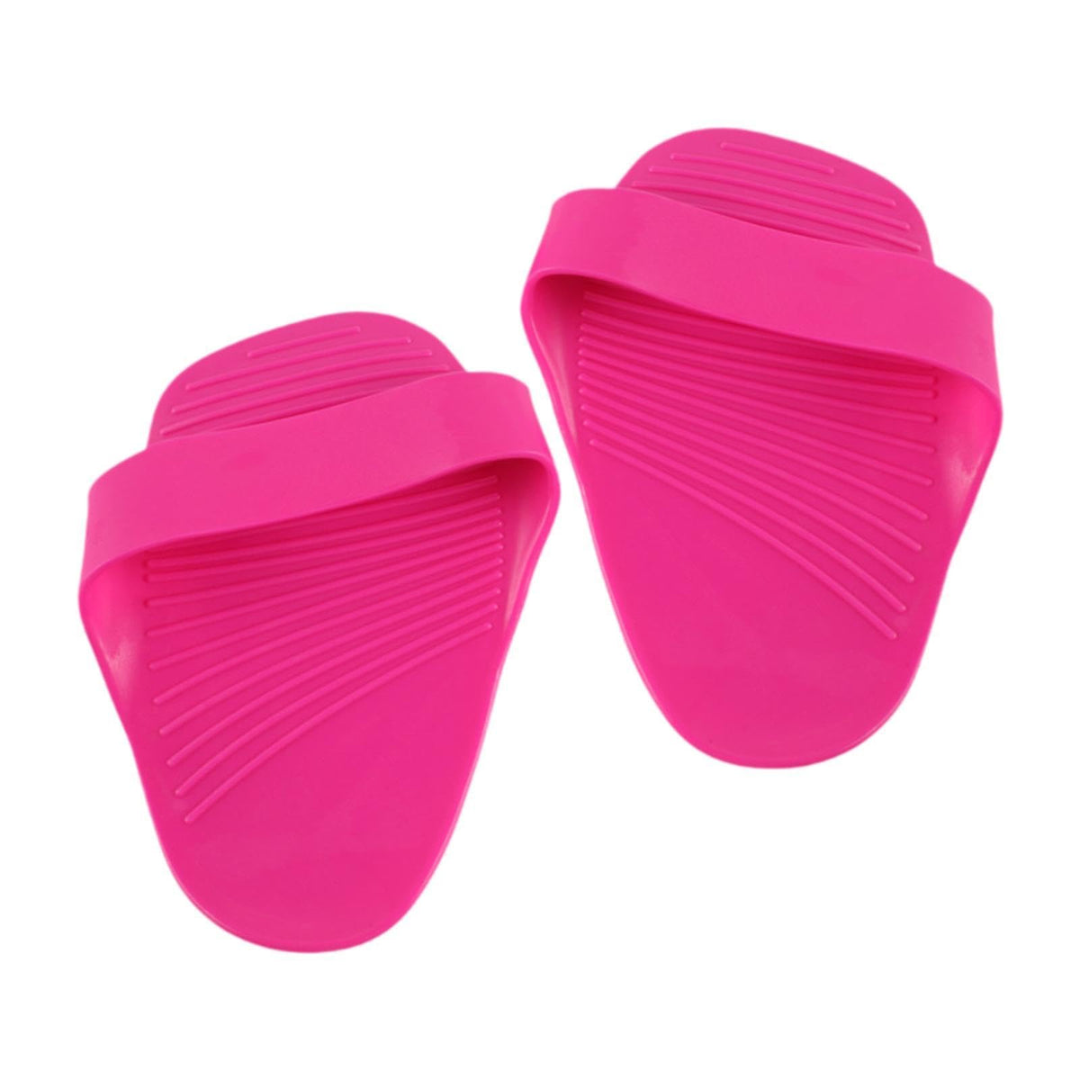 HEAVENGLOW 2X Dumbbell Rubber Gloves Cover Palm Protector for Fitness Exercise Home Gym Pink | Fitness Running & Yoga | Strength