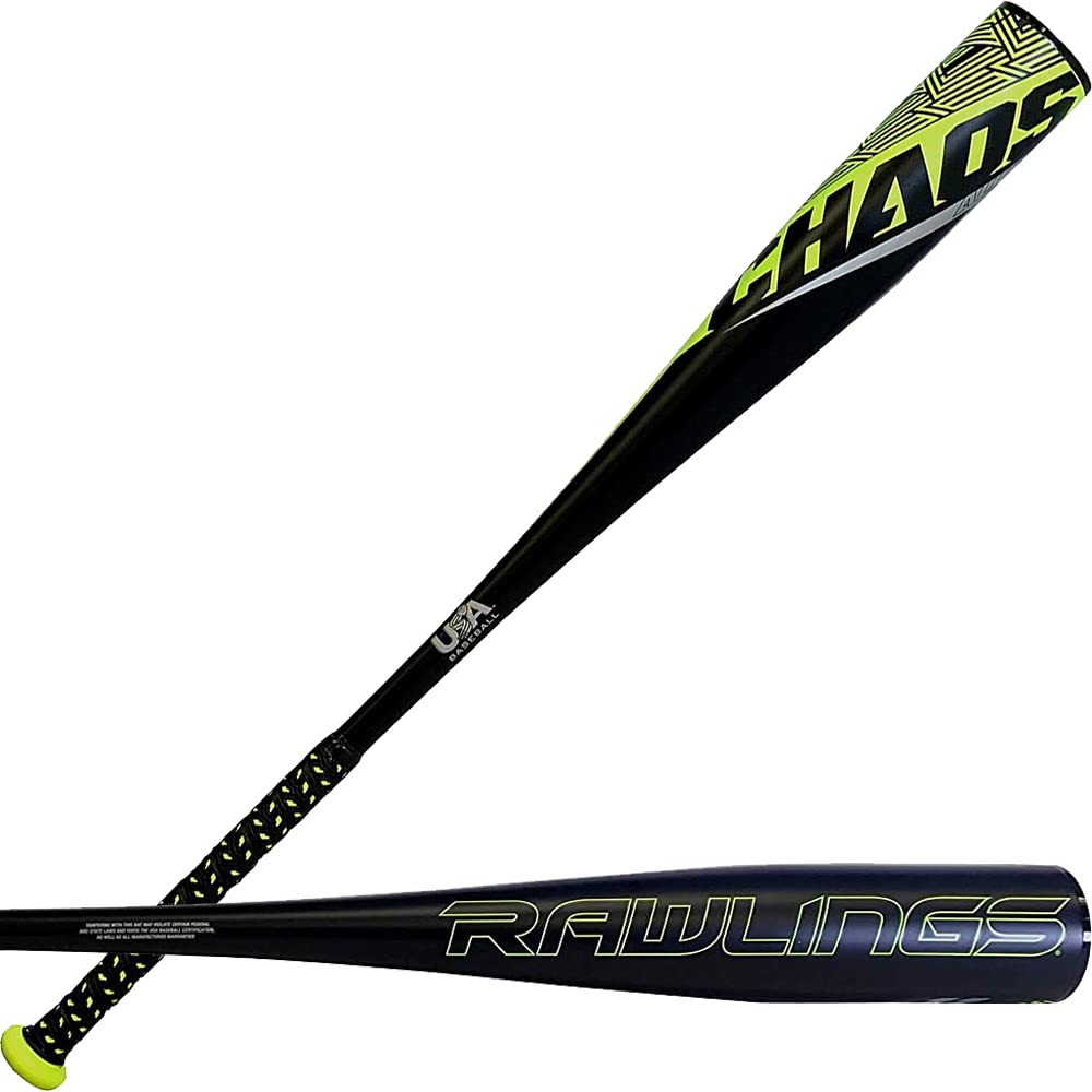 Rawlings | CHAOS Baseball Bat | USA | -11 | 1 Pc. Aluminum | 2 5/8 Barrel | 26