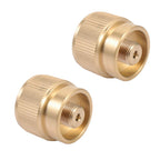 Roulipouli 2 Pieces Camping Stove Adapter, 1Lb Small Propane Tank Input And En417 Lindal Valve Cylinder Output Lpg Canister Conv