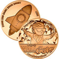 1 oz .999 Pure Copper Medallion (Wall Street Bets)