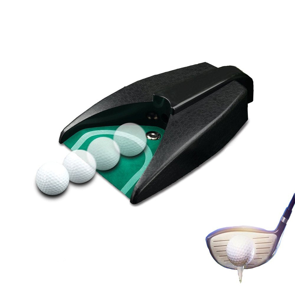Enshey Golf Automatic Putting Cup, Golf Return Machine For Training Indoor Office, Golf Hole Auto Returning Practice For Outdoor