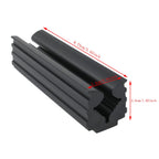 Haidong Golf Club Vise Black Rubber Golf Shaft Clamp Golf Gripping Vise Tool-1Pcs