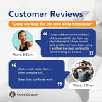 Corecoach Core Strengthening Biofeedback Device For Lower Back Pain Relief, Strength & Stability