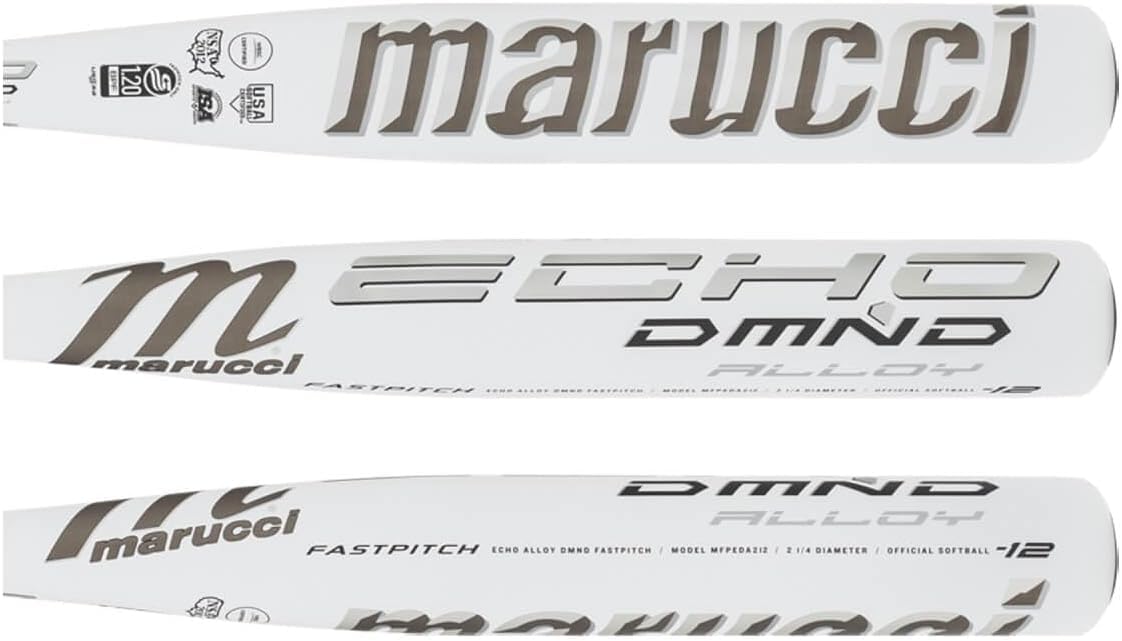 MARUCCI Echo DMND2 Alloy Fastpitch BAT, 2 1/4 Barrel, 28 / 16 oz.