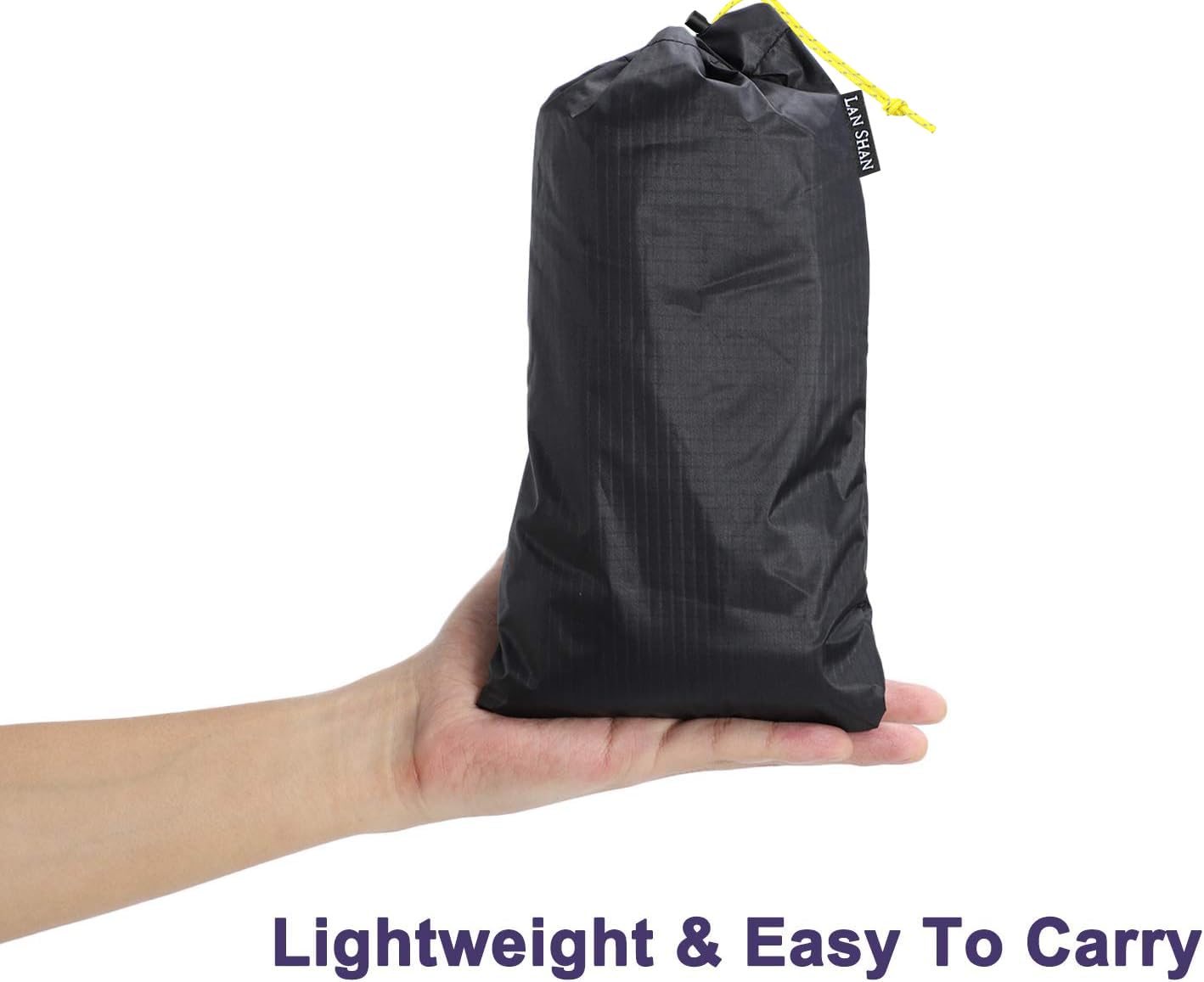 Lanshan 1-2 Person Ultralight Waterproof Footprint Outdoor Camping Tent Tarp Canopy Blanket Picnic Ground Sheet Mat, Ultralight