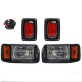 Club Car DS Light Kit for 1993-UP Golf Cart Factory style I OEM Basic Headlight & Taillight Kit with wires