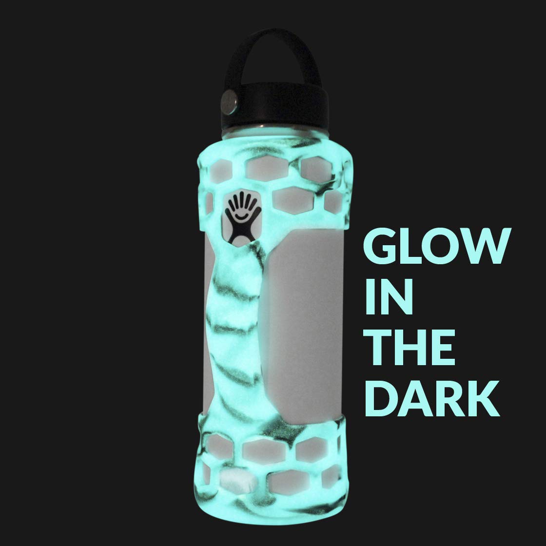 Reuzbl Bottle Bumper Silicone Boot Sleeve Protector Accessories With Handle For Yeti 26 Oz Stainless Steel Water Bottles