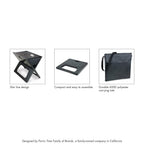Nfl Los Angeles Chargers X-Grill Portable Grill - Camping Grill - Small Charcoal Grill For Tailgating