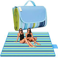 Lchkrep Picnic Blanket Beach Blankets 80inchx57inch Large Sandproof Waterproof Camping Portable Travel Blanket Play Mat for Outdoor In