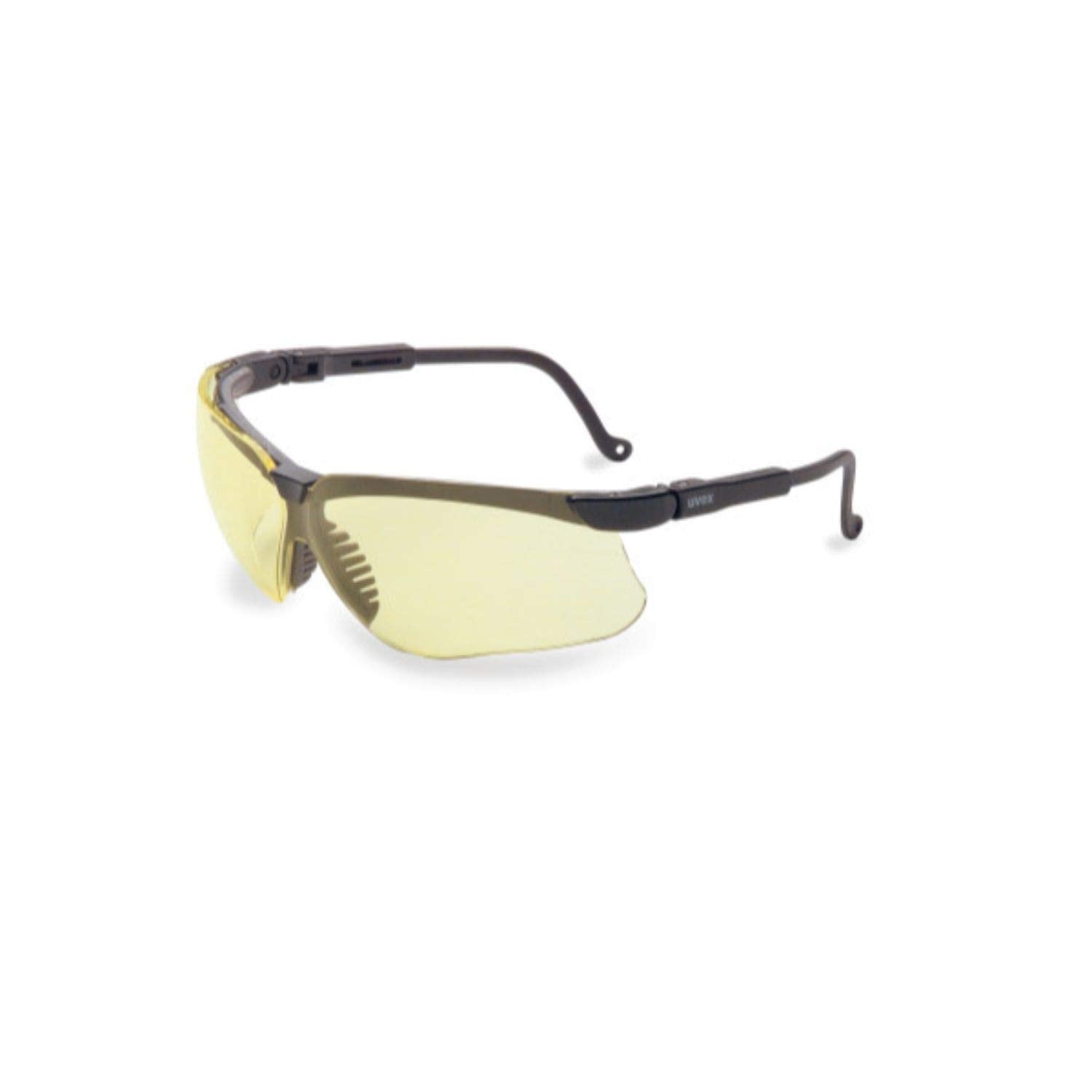Honeywell Genesis Black Frame With Amber Lens Tint And Anti-Fog Coating R-03571