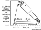 Lenco 1234; X 934; Edgemount Kit Without Switch Kit 12V