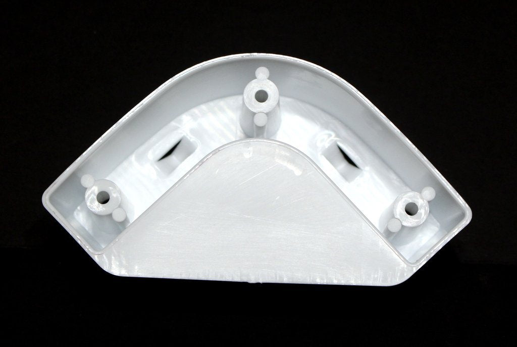 Boat Marine Cooler Mounting Kit For Yeti Igloo Engle Coleman (Set Of 4) Black Or White (White)