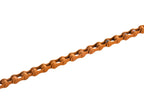Zonkie Single-Speed Bicycle Chain 1/2 X 1/8 Inch 116 Links (Orange, 1/2'' 1/8'' 116 Links)