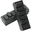 Kool-Stop Ks-W6B Weinmann 6-Dot Brake Shoes Black 4/Bg