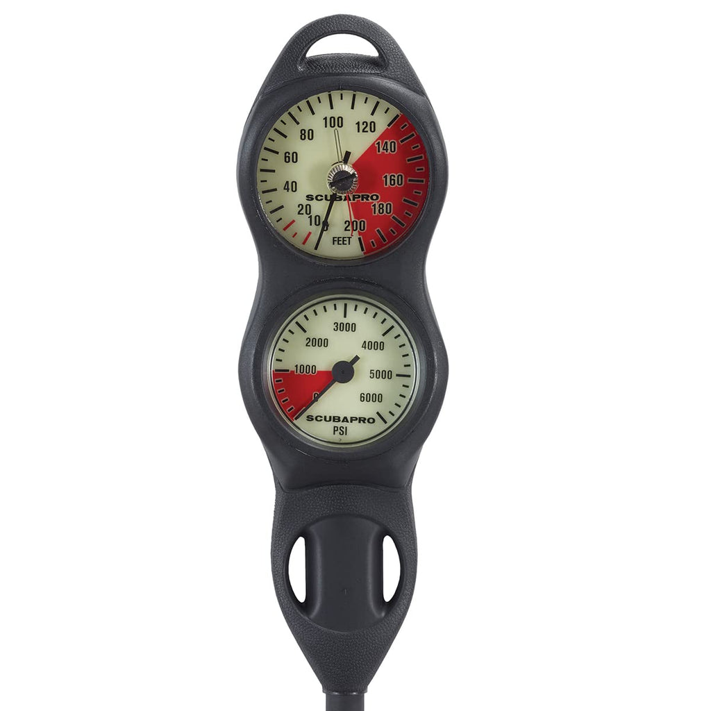 Scubapro 2-Gauge U-Line Diving Console, Pgpsi Dgft