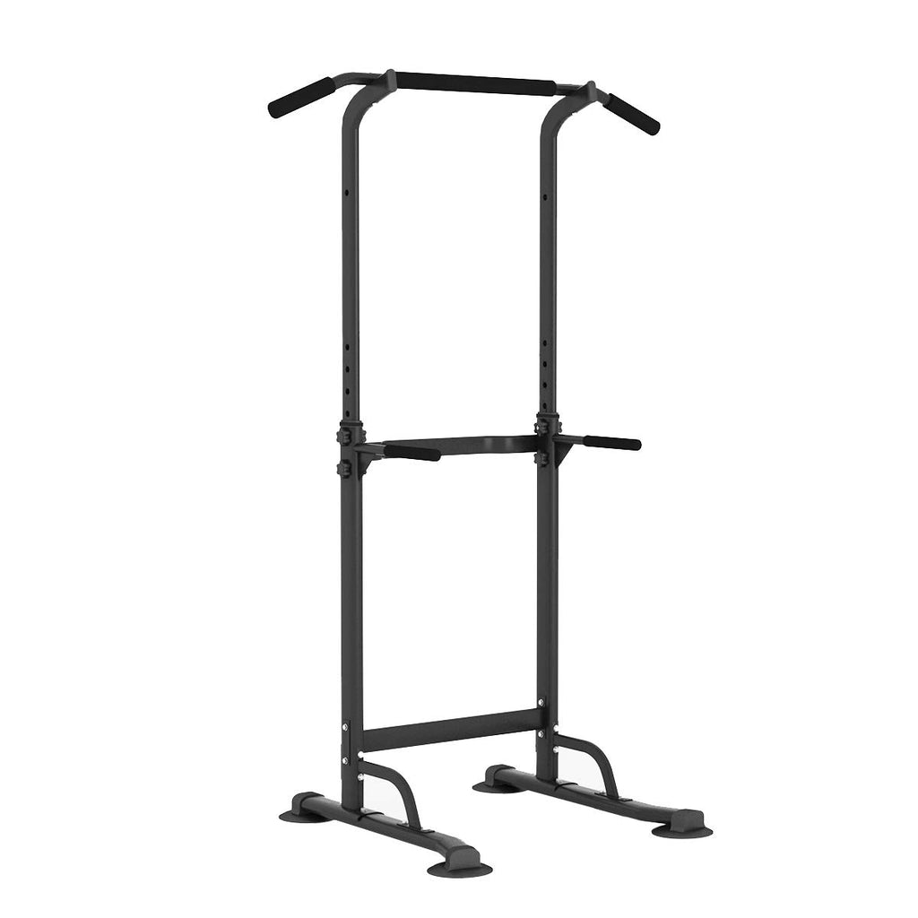 Soges Power Tower Pull Up & Dip Station Multi-Function Home Strength Training Fitness Workout Station Height Adjustable, Psbb005