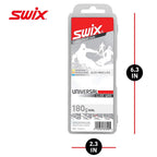 Swix Universal Ski/Snowboard Glide Wax, 180G, One Size (U180)