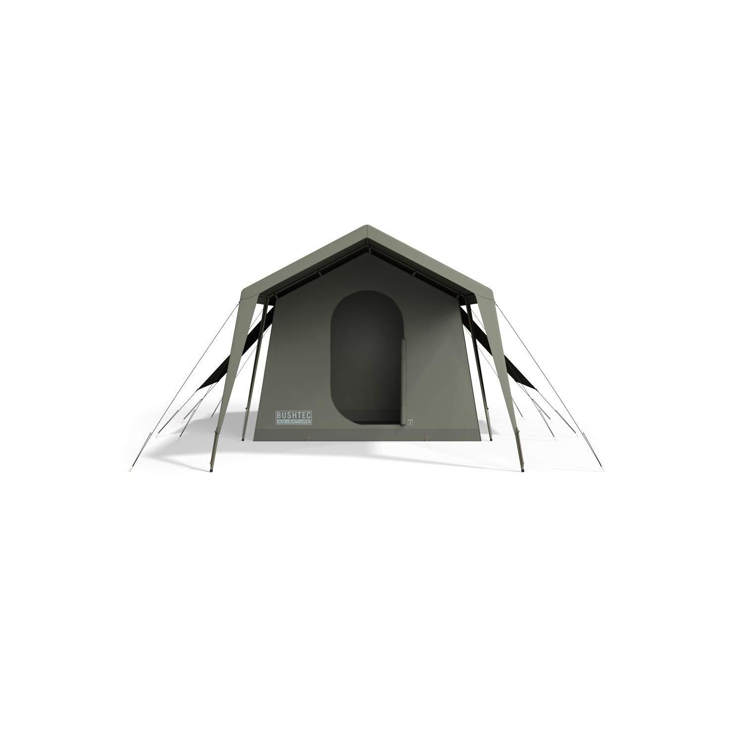 Delta Zulu Combo Canvas 4 Person Chalet Tent With Gazebo. Modular Basecamp Tent Solution With Waterproof Ripstop Military Grade