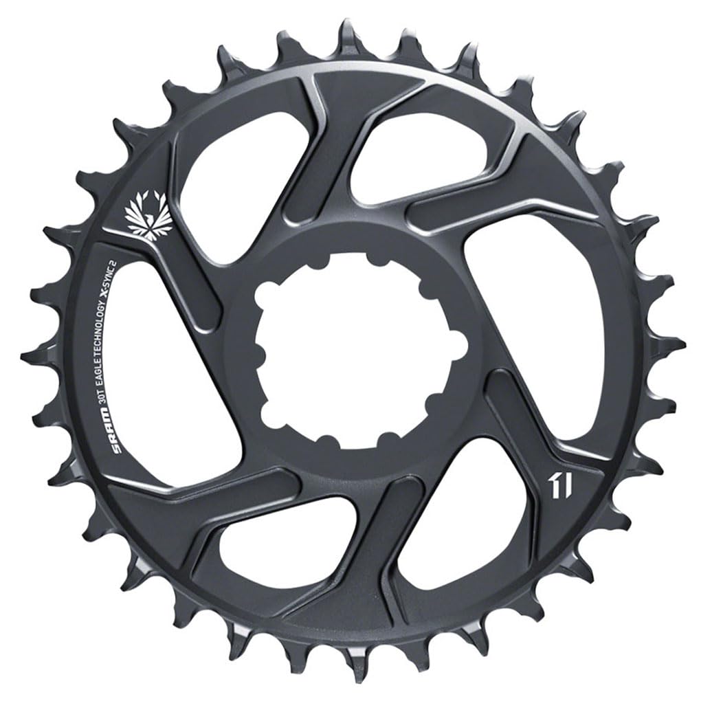 Sram Eagle X-Sync 2 Chainring 30T Direct Mount 12-Speed Aluminum Lunar Grey