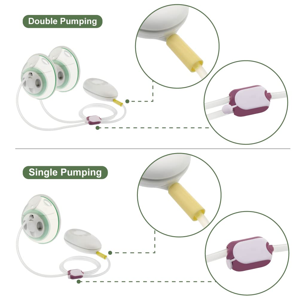 Maymom Tubing Compatible With Elvie Stride Pump Not Original Elvie Stride Pump Parts Or Accessories, Replacement Parts For Elvie