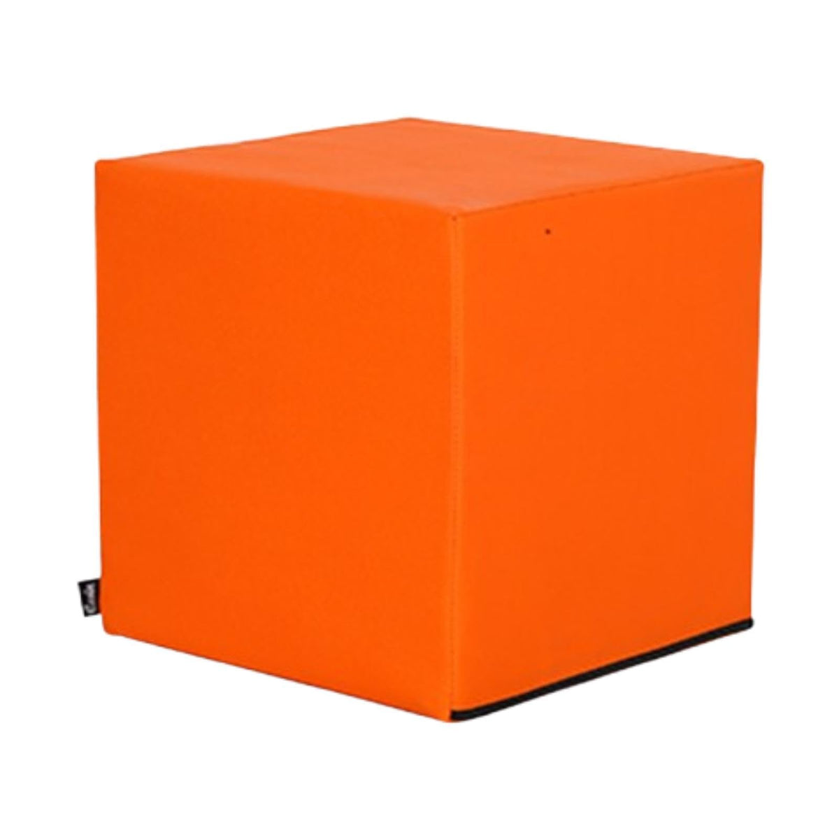 ATORSE Yoga Cube Stool Sofa Bench Footstool Block for Workout Office Dressing Table Orange