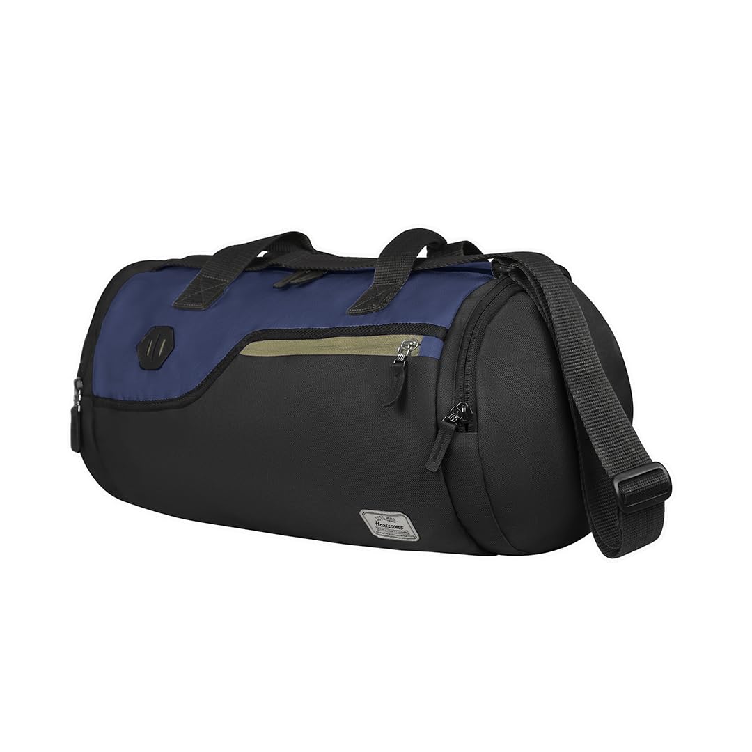 Harissons Casper 29L Sports Duffel Gym Bag For Men & Women With Spacious Main Compartment, 2 Side Pocket Access & Adjustable Sho