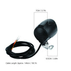 48V Ebike Light,2 In 1 Bike Headlight Front Light Led Lamp Horn For Electric Bicycle E Bike 6V Led Light For Bafang 48 Volt Bike