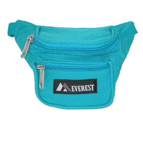 Everest Kids Fabric Adjustable Organizer Waist Pack, Purple