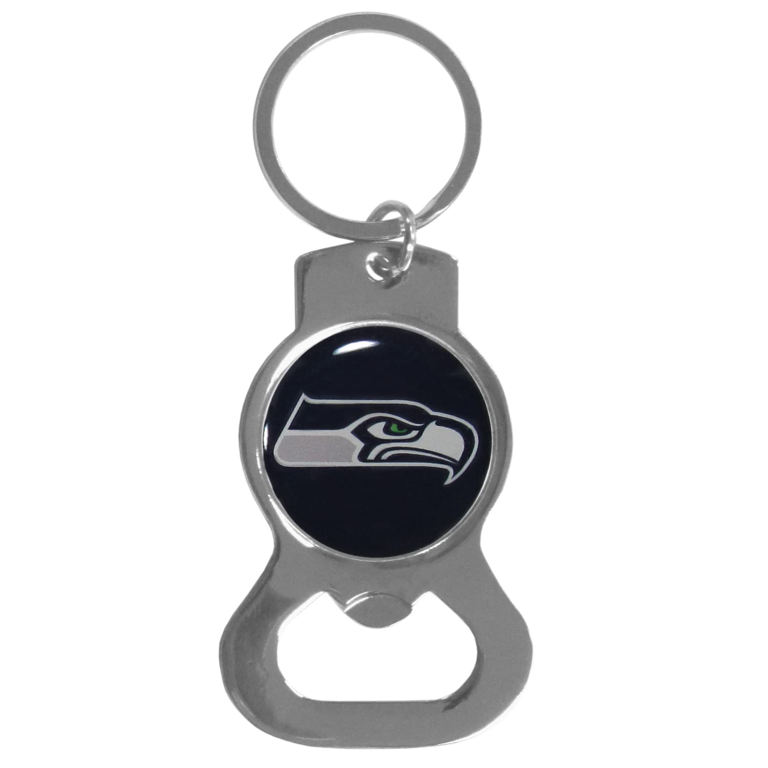 NFL Siskiyou Sports Fan Shop Seattle Seahawks Bottle Opener Key Chain One Size Team Color