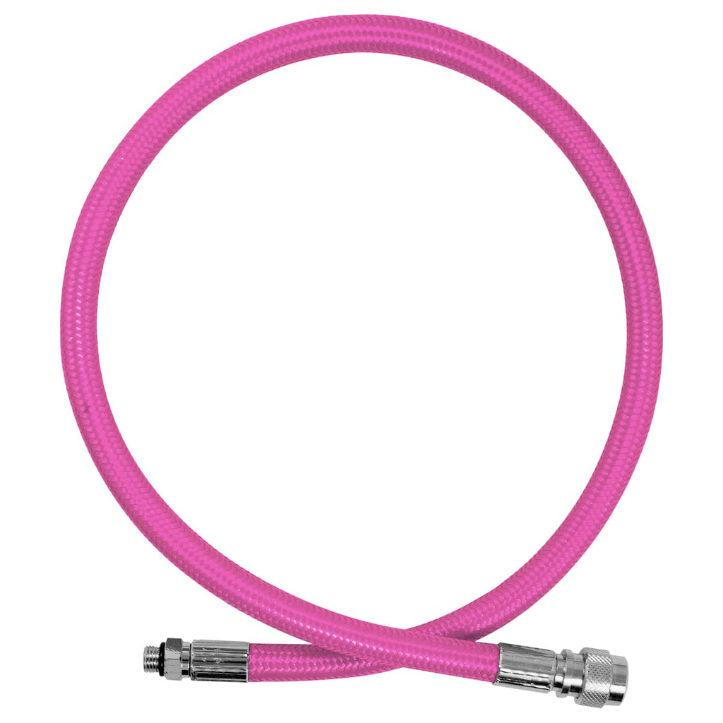 Xs Scuba Miflex Bc/Drysuit Quick Disconnect Hose - Pink, 25''