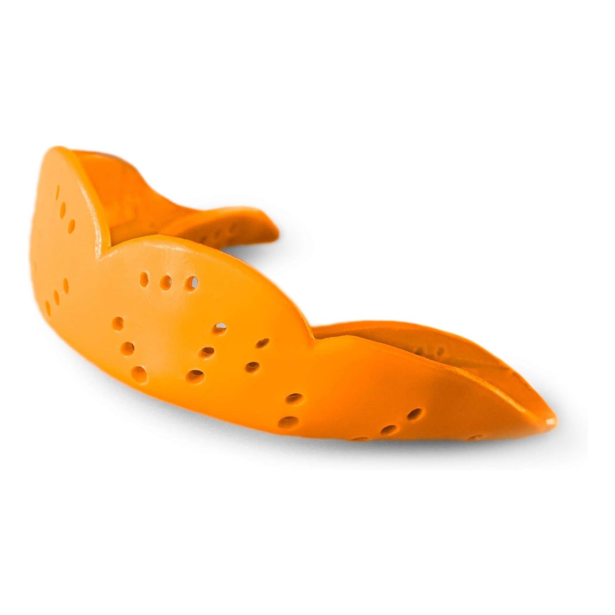 SISU Aero Medium Mouthguard, Athletic Orange - 1.6mm Thin - Custom-Molded Fit - Slim Design - Remoldable Up to 20 Times - for Te