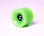 Freedare 70Mm Longboard Wheels With Abec-7 Bearings And Spacers(Green,Set Of 4)