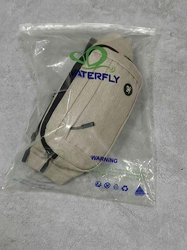 Waterfly Fanny Pack Waist Bag: Runner Small Hip Pouch Bum Bag Running Fannie Pack Phanny Fannypack Waistpack Bumbag Beltbag Spor