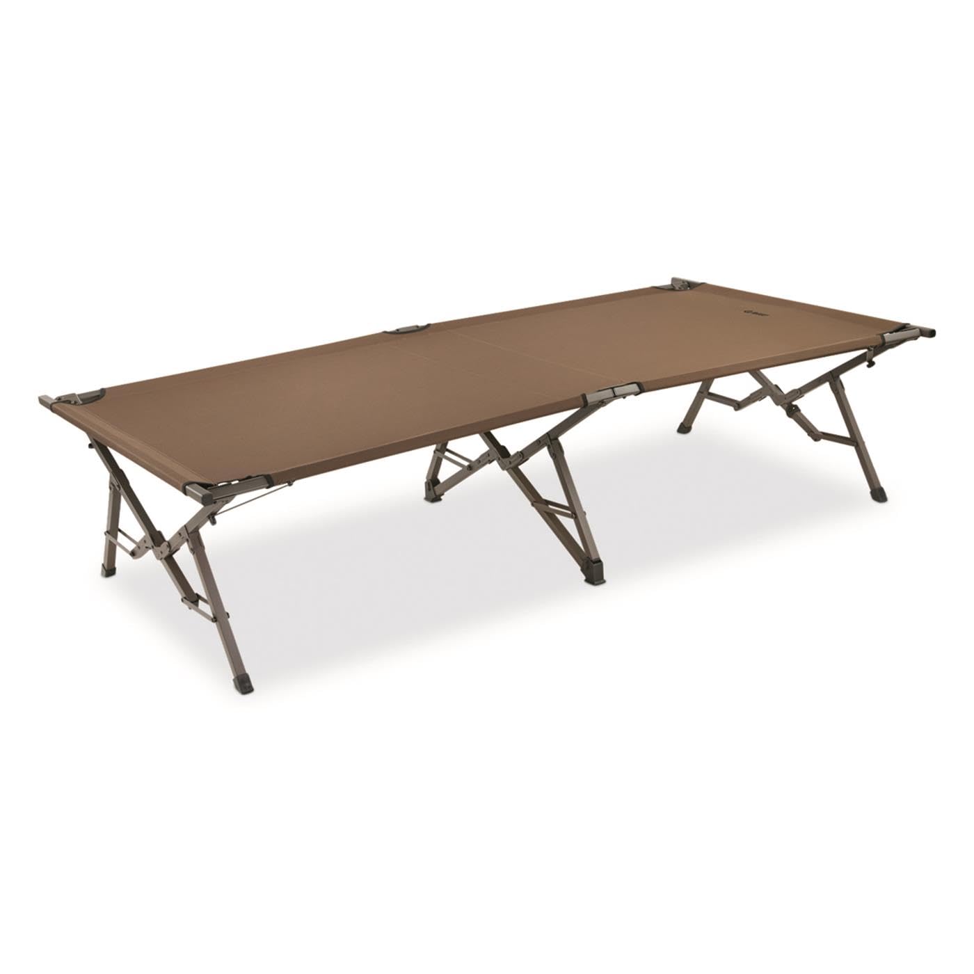 Guide Gear Folding Bed For Camping, Portable Tent Sleeping Cot For Adults, Oversized Heavy Duty, Xl Magnum Cot, 600-Lb. Capacity