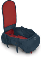 Osprey Farpoint Trek 55L Mens Travel Backpack, Muted Space Blue, One Size