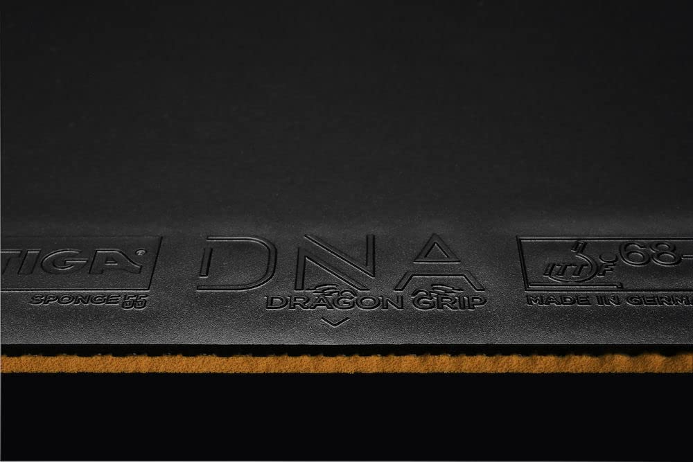 Stiga Dna Dragon Grip 55 Table Tennis Rubber  Ping Pong Sheet For Maximum Control & Powerful Spins - Full Stroke Control - Made