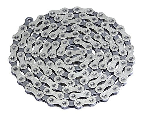 Lowrider Ybn Bicycle Chain 1/2'' X11/128 11 Speed Silver/Gray. Bike Part, Bicycle Part, Bike Accessory, Bicycle Accessory