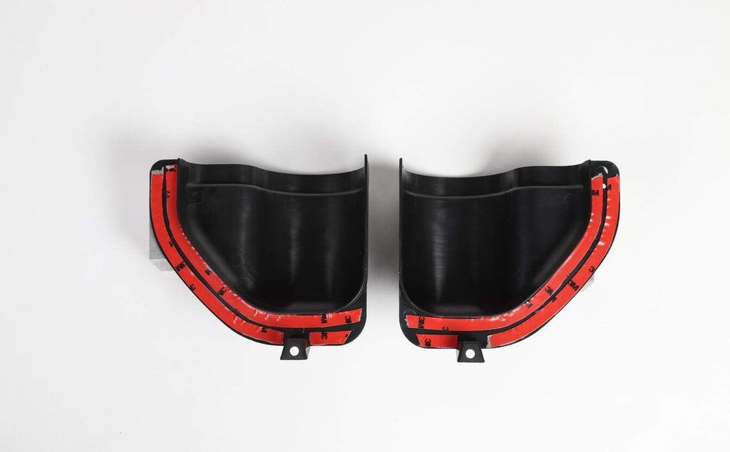 2-Pack Front Door Organizer Tray For 2018 2019 2020 2021 2022 2023 Wrangler Jl Jlu Rubicon Sport Sahara Gladiator Jt 4Ex Interio