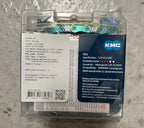 Kmc X11 Chain 11-Speed Aurora Mountain Bike/Road/Gravel 11 Speed Chain: Compatible With All Major Brands. Missing Link Included