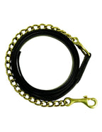 Gatsby Leather Lead With 20'' Chain