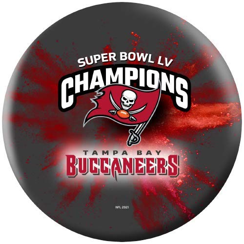 Kr Strikeforce Tampa Bay Buccaneers Super Bowl Lv Champions Bowling Ball 15Lbs, Multicolor