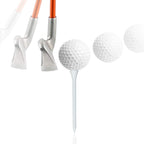 Mykuja Bamboo Golf Tee 3-1/4 Inch Pack Of 100 White