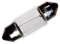 Ancor 529102 Marine Grade Electrical Light Bulb (Festoon End Cap, 12-Volt, 10-Watt, .83-Amp, Clear, 2-Pack)