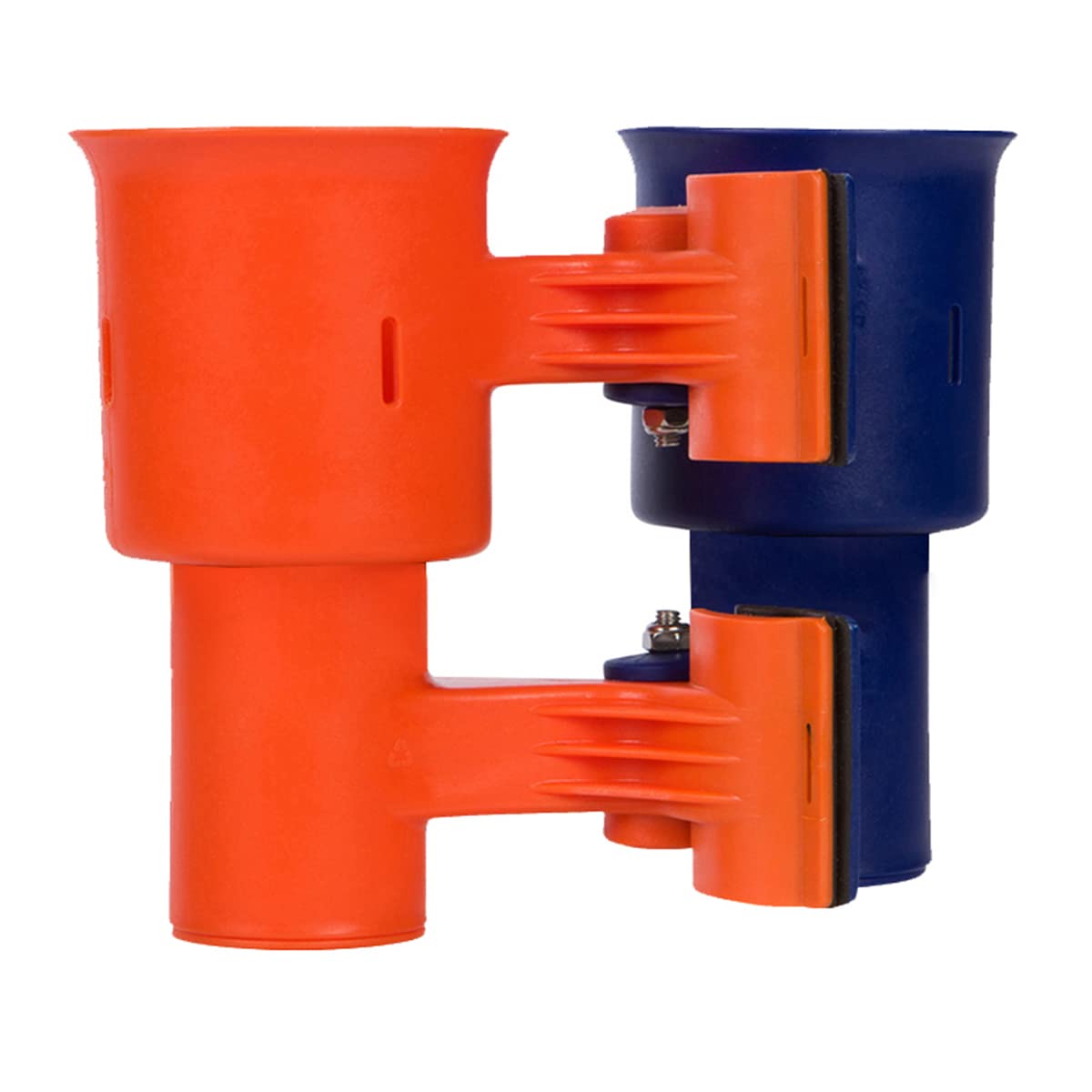 Robocup, (Navy & Orange), Best Cup Holder For Drinks, Fishing Rod/Pole, Boat, Beach Chair, Golf Cart, Wheelchair, Walker, Drum S