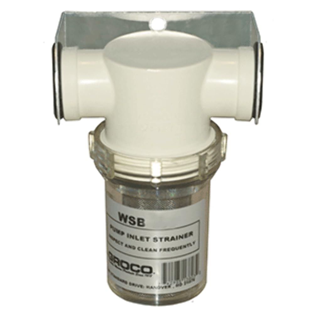 Gross Mechanical Groco 3/4'' Fresh Water Strainer W/Plastic Basket