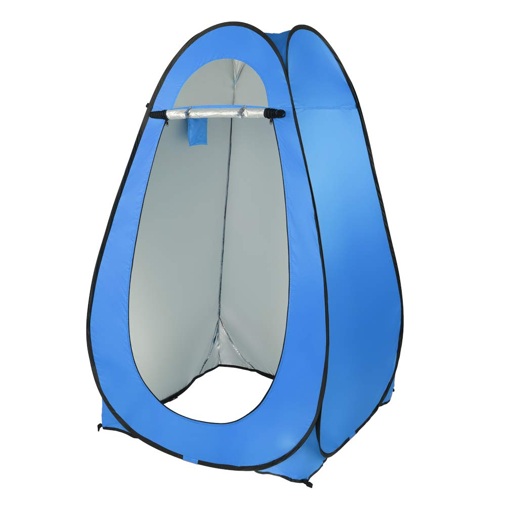 Volowoo Pop Up Shower Changing Room Privacy Tent, Instant Portable Outdoor Shower Tent, Camp Toilet, Rain Shelter For Camping &