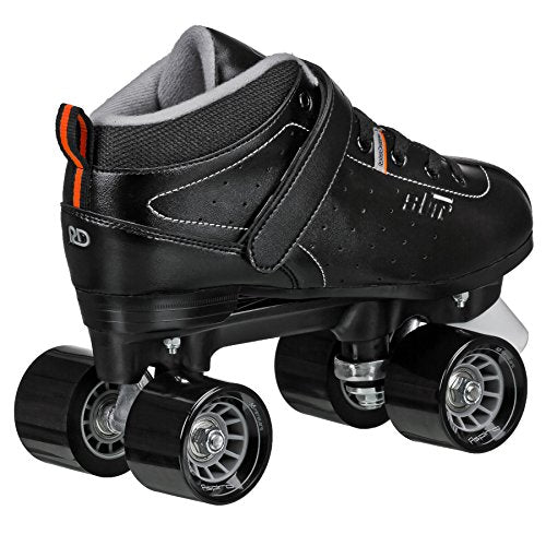 Roller Derby Str Seven Mens Roller Skate, Black/Grey, 9