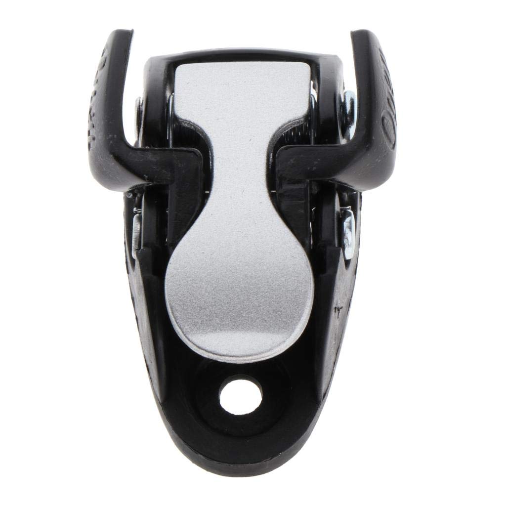 ATORSE Inline Skating Strap Spider Buckle Roller Skate Clasp Easy Install Silver