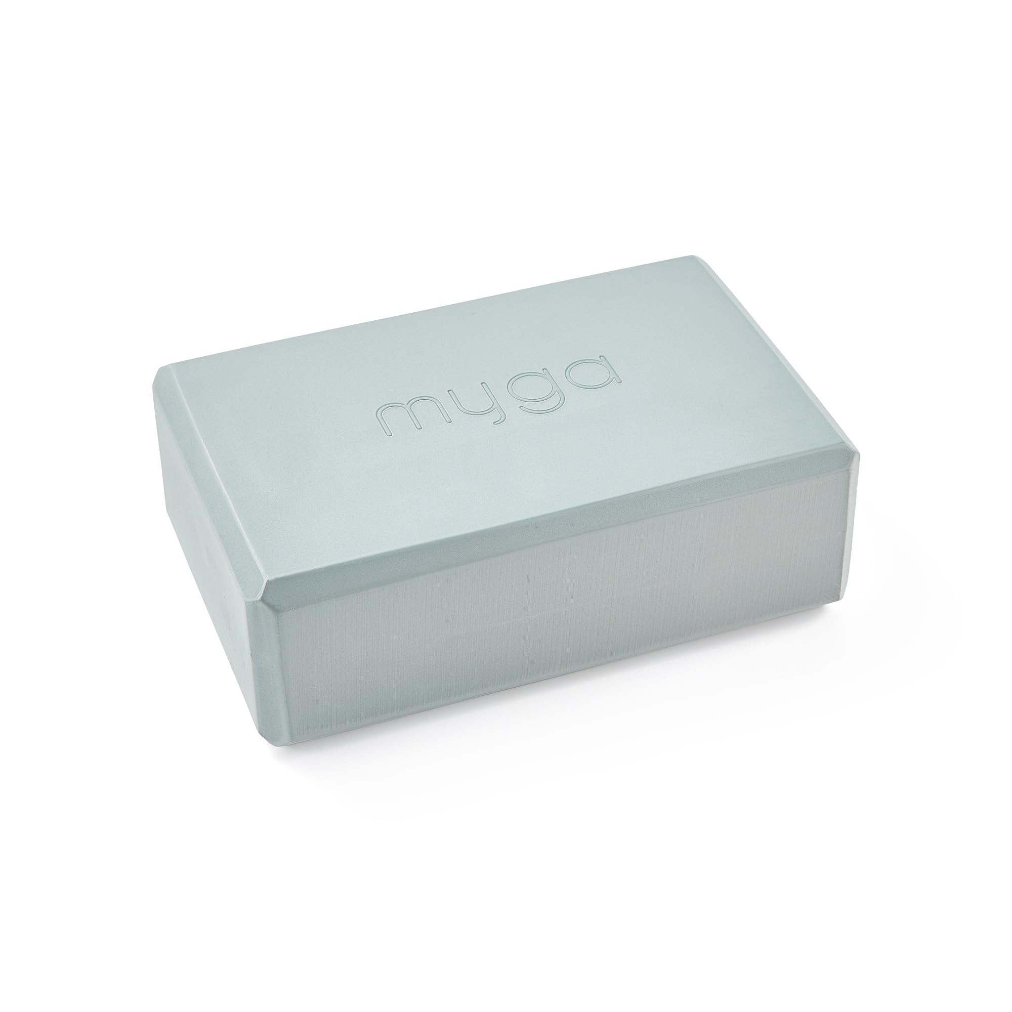 MYGA Yoga Block,Lightweight EVA Foam Yoga Brick,High Density Non-Slip Block for Yoga Poses, Pilates, Balance and Flexibility (Te